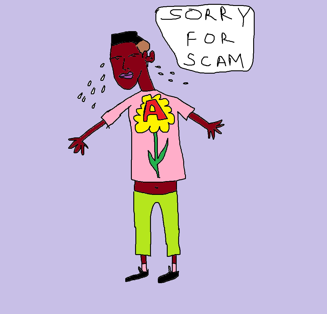Sorry for scam